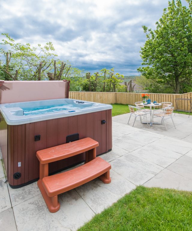 Private Hot Tub in Enclosed Garden