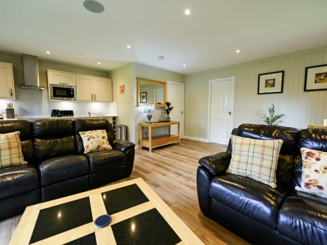 Bluebell Lodge 3 Open Plan Living Area