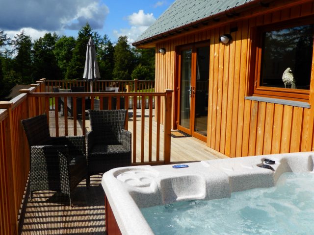 Lord Galloway Lodge Private Hot Tub