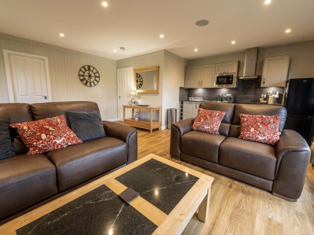 Bluebell Lodge 11 Open Plan Living, Dining, Kitchen Area