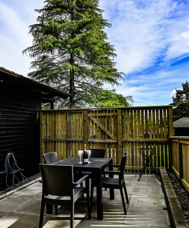 Birch Lodge 18 Enclosed Patio