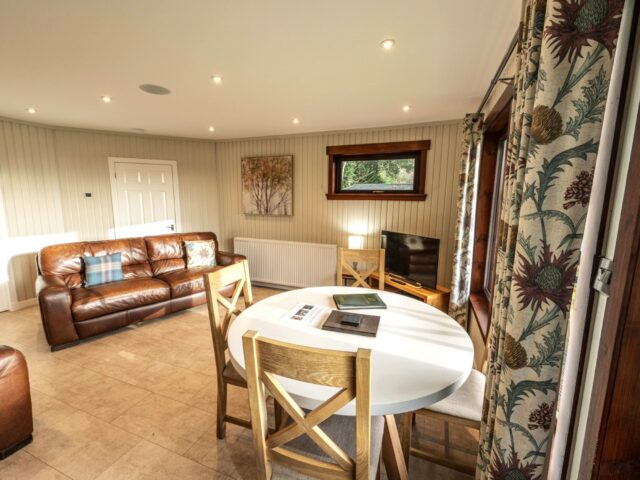 Birch Lodge 20 Open Plan Living, Dining Area