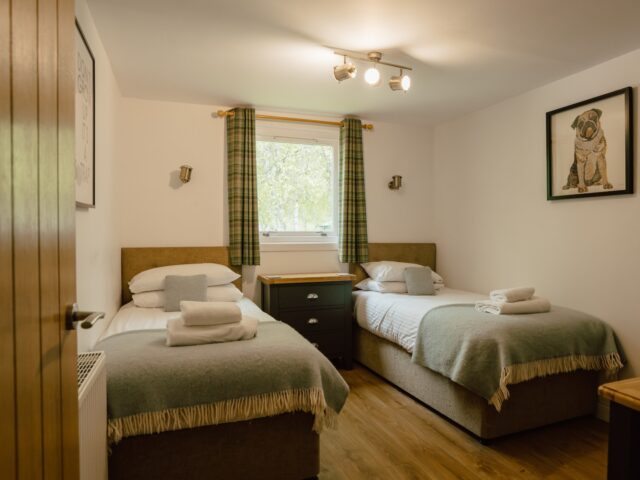 Gorse Lodge 9 Twin Bedroom