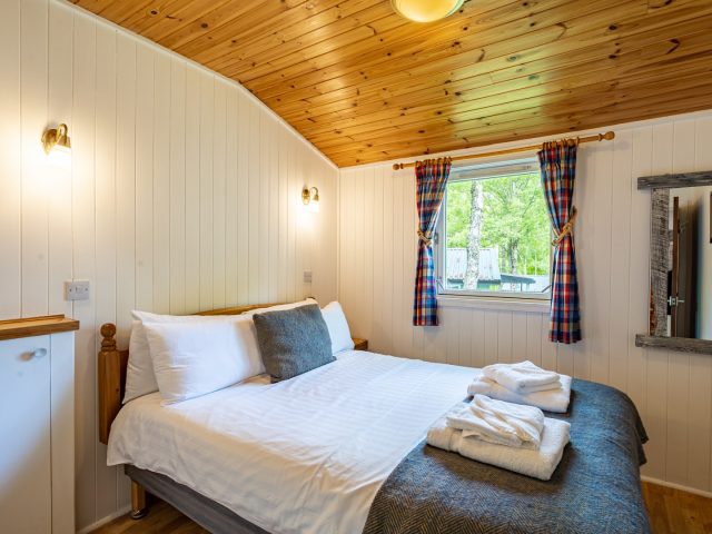 Heather Lodge 10 Master Bedroom with Double Bed