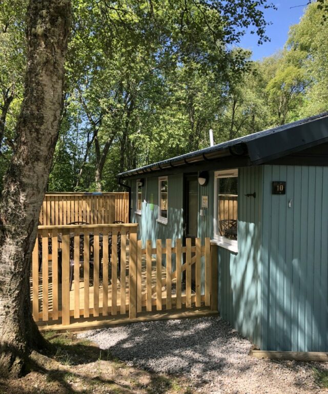 Heather Lodge 10 with Enclosed Decking Area