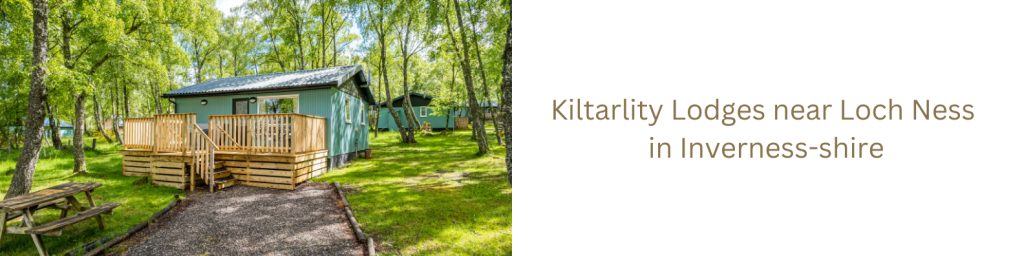 Kiltarlity Lodges near Loch ness in Inverness-shire