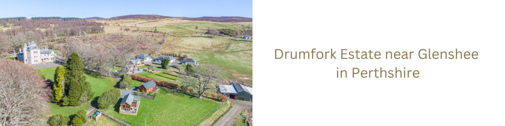 Drumfork Estate near Glensshee in Perthshire