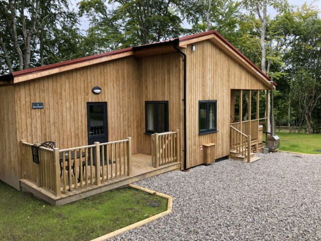 Breckland Lodge 2 with Wood Burning Hot Tub