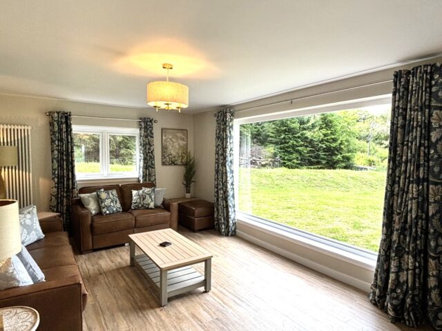 Drumlinn Cottage Lounge with Gorgeous VIews