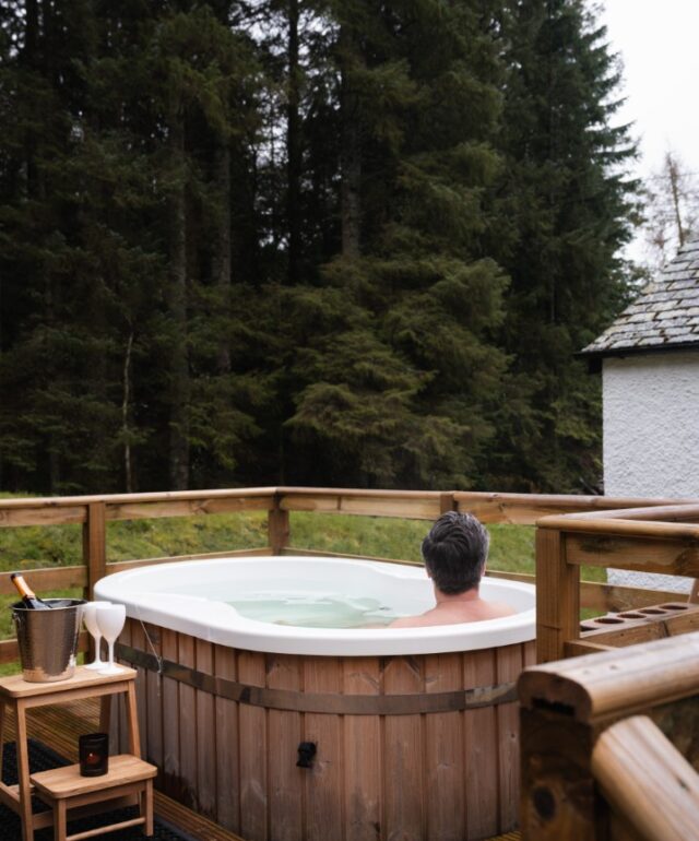 Wood Burning Hot Tub for Two