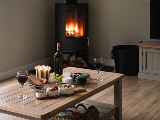 Lounge 2 with Wood Burning Stove